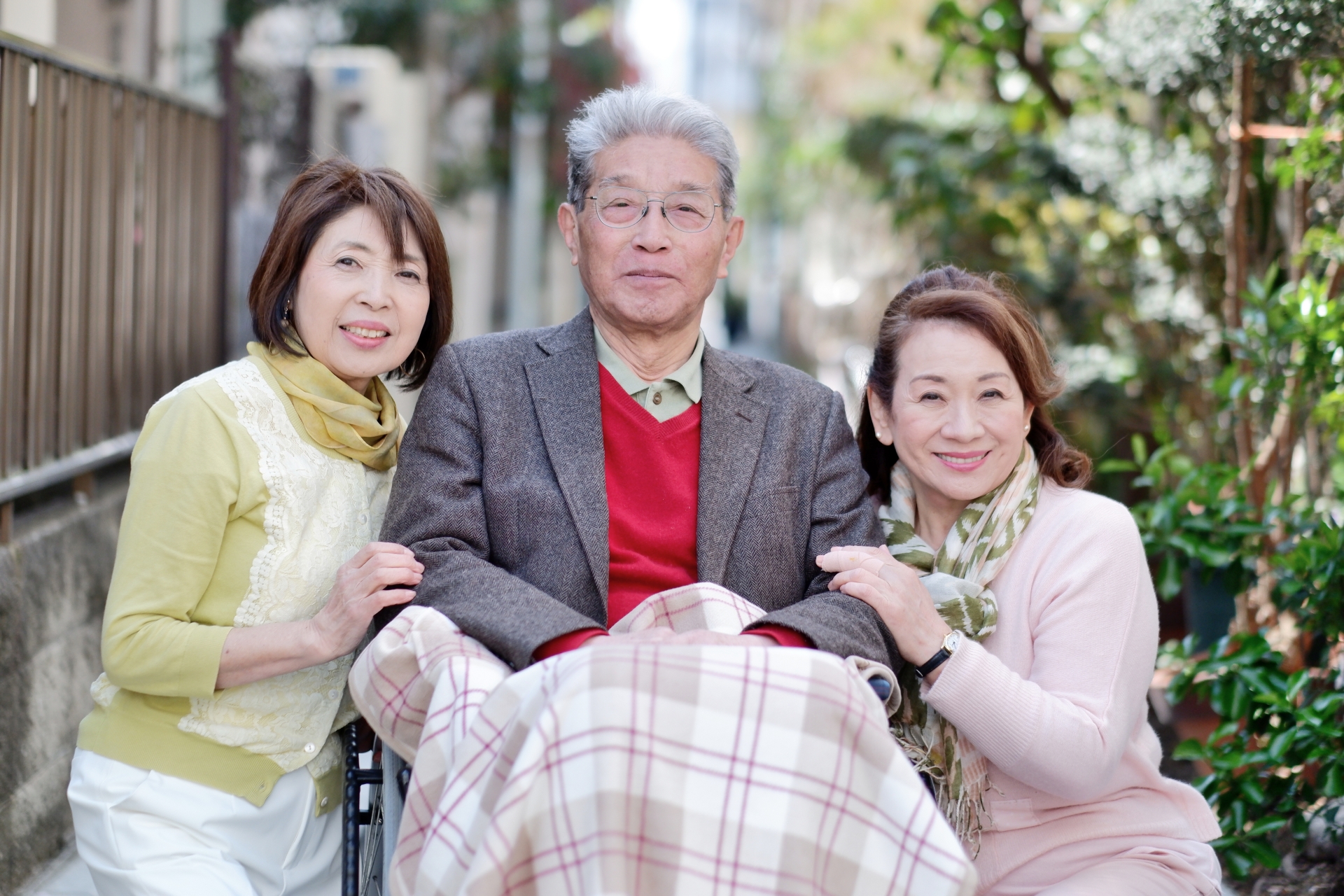 要介護の方とご家族様